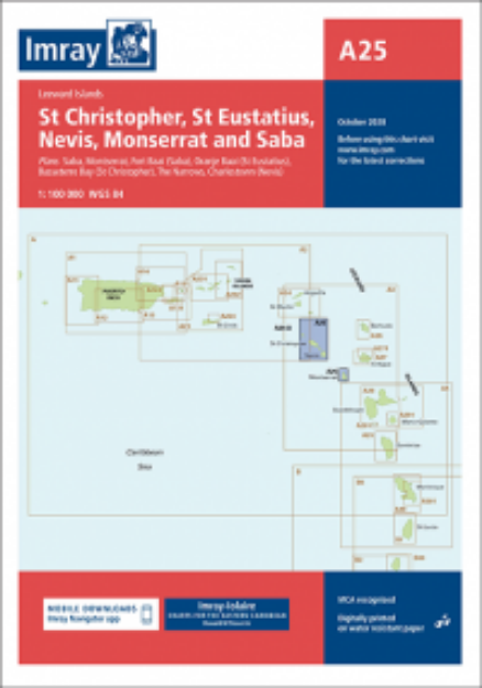 Imray A 25 - Eustatius / St. Kitts